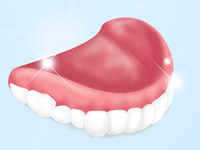 たま歯科医院の取り扱い入れ歯イメージ